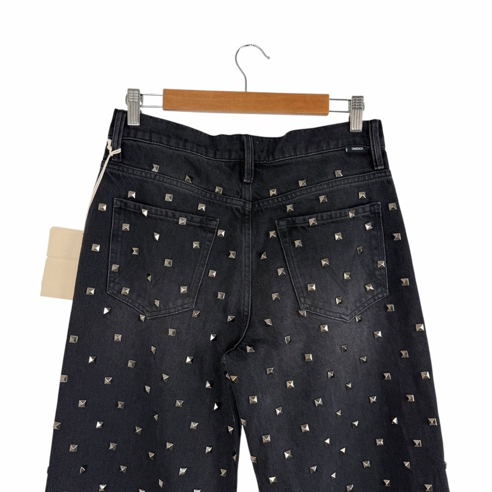 Mother SNACKS! The Smoothie Sneak Jeans Nails For Dinner Size 27 NWT - Picture 7 of 13
